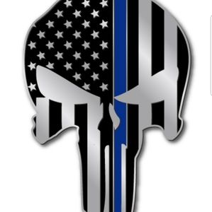 3/4" Punisher Lapel Pin (2 pack)